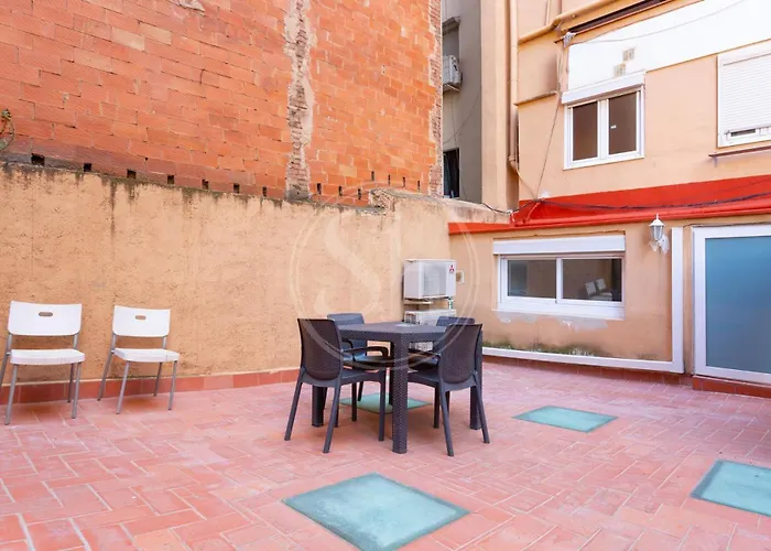 Practico Con Terraza En Eixample アパート *